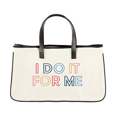 Creative Brands Slant CollectionsCanvas Tote Bag, Medium, For Me