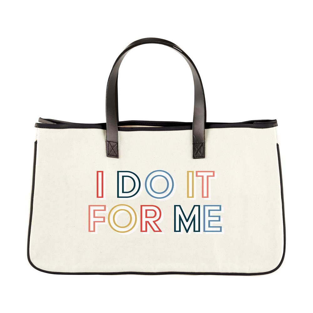 Creative Brands Slant CollectionsCanvas Tote Bag, Medium, For Me