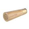Wooden Sofa Legs Furniture Wooden Support Legs with Pure Copper Foot Wood Color Set of 4 10/12/15/18cm (10cm) view 2