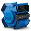 Lasko X-Blower High Velocity Pivoting Utility Blower Fan for Cooling, Ventilating, Exhausting, and Drying, 6 Position 3-Speed Floor Fan with AC Outlet, Circuit Breaker, USB Port, 11x9x12, Blue, X12905 view 1