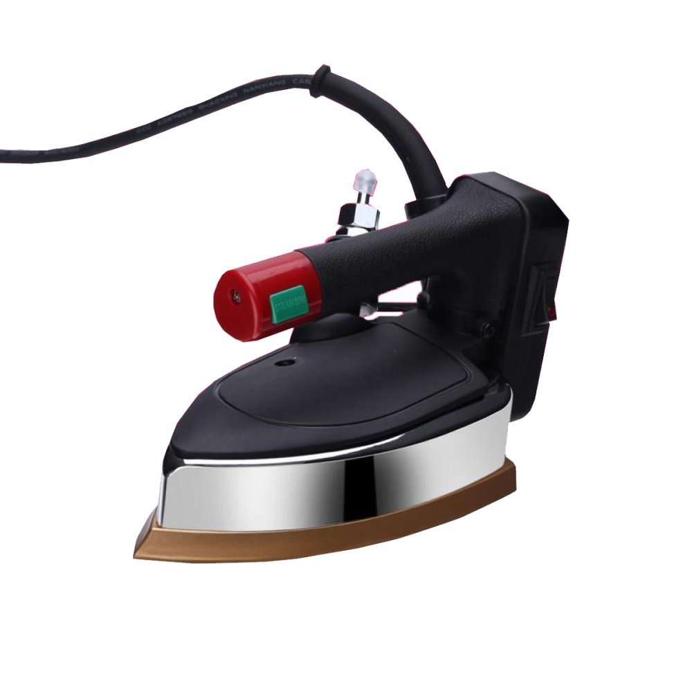 ERHANG Upright Steam Generator Iron Electric Iron 1200W Powerful Portable Glide Travel Iron with Titanium Soleplate-Variable Temperature Control-Super High 3000ml Water Tank,Black-20.511.513cm