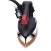 ERHANG Upright Steam Generator Iron Electric Iron 1200W Powerful Portable Glide Travel Iron with Titanium Soleplate-Variable Temperature Control-Super High 3000ml Water Tank,Black-20.511.513cm view 2