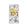 Auskid Cotton Hand Towel Construction Tool Soft Bath Towel for Hotel Face Gym Spa view 1