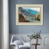 INVIN ART Framed Canvas Art Giclee Print The Old Tree at the Confluence, 1889 by Claude Monet Wall Art Living Room Home Office Decorations(Beige Color Frame with Linen Liner,20"x24") view 3