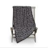 Barefoot Dreams CozyChic Safari Blanket Dove Gray Multi view 2