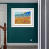 INVIN ART Framed Canvas Art Giclee Print Series#003 by Vincent Van Gogh Wall Art Living Room Home Office Decorations(Modern Simple White Frame with Mat,20"x24") view 2