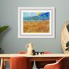 INVIN ART Framed Canvas Art Giclee Print Series#003 by Vincent Van Gogh Wall Art Living Room Home Office Decorations(Modern Simple White Frame with Mat,20"x24") view 3