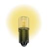 Lumapro 2FNL3 Miniature LED Bulb, LM1012MB, T3 1/4, 12V Lighting, Black view 1