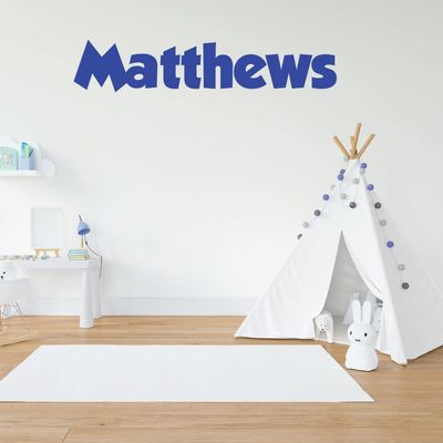 Custom Name Vinyl Wall Decal Personalized Nursery Sticker for Baby Room, Bedroom, Laptop & Car | Unique Font Styles