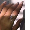 Bansriracha Cute Moon and Star Adjustable 925 Sterling Silver Rings with Zircon Bling Stone for Women Fashion Wedding Engagement Jewelry view 4