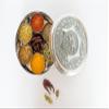 Actieo Spice Box Indian Masala Dabba Storage Container Stainless Steel Kitchen Organizer Designer Gift Box with Seven Small Inner Containers and One Spoon view 2