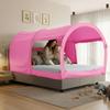 Bed Tent Dream Tents Bed Canopy Shelter Cabin Indoor Privacy Warm Breathable Pop Up Twin Size for Kids and Adult Patent Pending Pink(Mattress Not Included) view 1