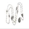 VILLAGE GIFT IMPORTERS 7 Sorrows Chaplet with Clear Crystal Beads - Servite Rosary (CLEAR CRYSTAL) view 2