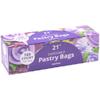 DecoPac Disposable Pastry Bag 100 Count Cake Decorating Supplies, 21 Inch, Non Slip Piping Bag, Clear view 1