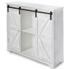The Lakeside Collection Barn Door-Style Buffet Cabinets - Antique White view 4