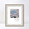 INVIN ART Framed Canvas Art Giclee Print Series#010 by Claude Monet Wall Art Living Room Home Office Decorations(Classic Silver Frame with Mat,20"x24") view 1