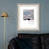 INVIN ART Framed Canvas Art Giclee Print Series#010 by Claude Monet Wall Art Living Room Home Office Decorations(Classic Silver Frame with Mat,20"x24") view 3