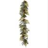 5' Cone/Fern/Eucalyptus/Pine Garland Two Tone Green (pack of 2) view 1