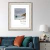 INVIN ART Framed Canvas Art Giclee Print Series#022 by Claude Monet Wall Art Living Room Home Office Decorations(Classic Silver Frame with Mat,20"x24") view 2