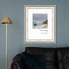 INVIN ART Framed Canvas Art Giclee Print Series#022 by Claude Monet Wall Art Living Room Home Office Decorations(Classic Silver Frame with Mat,20"x24") view 3