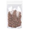 Clear Zipper Stand Up Pouch Bag,100Pcs 7.0x10.2 Heat Sealable Zip Lock Snack Food Tea Packing Pouches (7.0W x 10.2L, 100) view 1
