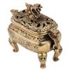 Charcoal Incense 1Pc Incense Holder Antique Bronze Copper Chinese Dragon Incense for Home Decoration view 1