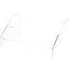 Plymor Clear Acrylic 3-Step Open Front Display Stairs, 9.25" H x 14.25" W x 6.5" D view 1