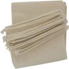 KUPOO 30PS Cotton Bags Cotton Muslin Bags Drawstring Muslin Bag for Wedding Party Favor and DIY Craft (6x8 Inch) view 4