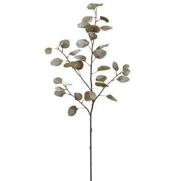 Arcadia Silk Plantation 43.5" Iced Eucalyptus Spray Sage Green (Pack of 12)