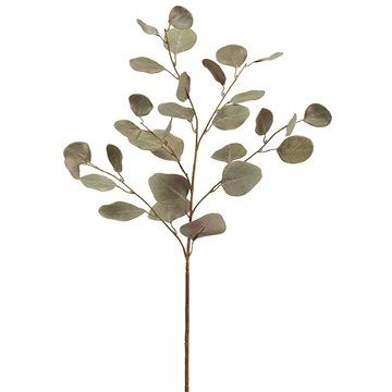 Arcadia Silk Plantation 35" Eucalyptus Spray Green Gray (Pack of 12)