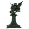 Wayborn European Bronze Sculpture 19" Tall Angel W Nude Woman Deco Bronze Sculpture view 1