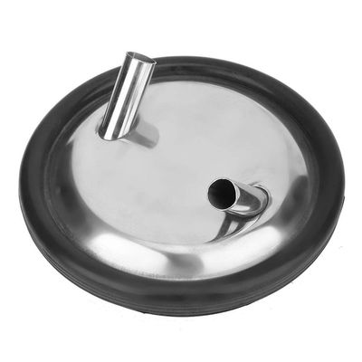 Stainless Steel Milk Bucket Lid And Gasket For Milking Machine Two Open Lids