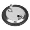 Stainless Steel Milk Bucket Lid And Gasket For Milking Machine Two Open Lids view 1