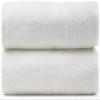 BY LORA Terry CottonTurkish Bath Towel Sheet, Set of 2, White view 1