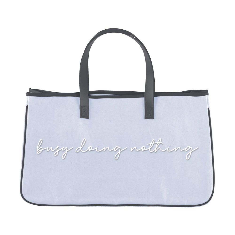 Creative Brands Slant Collections Canvas Tote, Wine