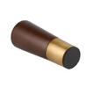 Wooden Sofa Legs Furniture Wooden Support Legs with Pure Copper Foot Set of 4 Walnut Color 10/12/15/18cm (15cm) view 3