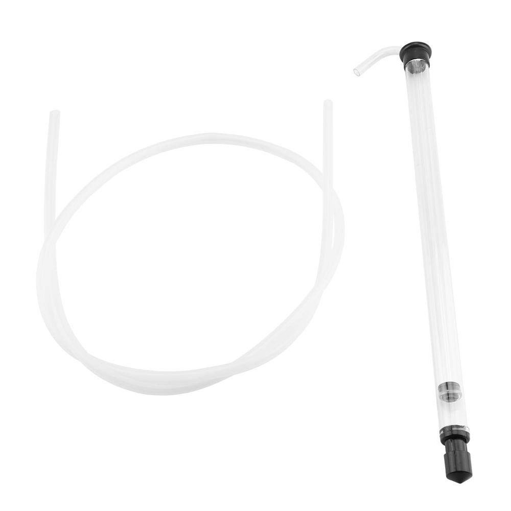 Auto Siphon for Brewing, Plastic Transparent Handhold Liquid Transfer Pump Tubing For Beer Wine Bucket Home Brewing