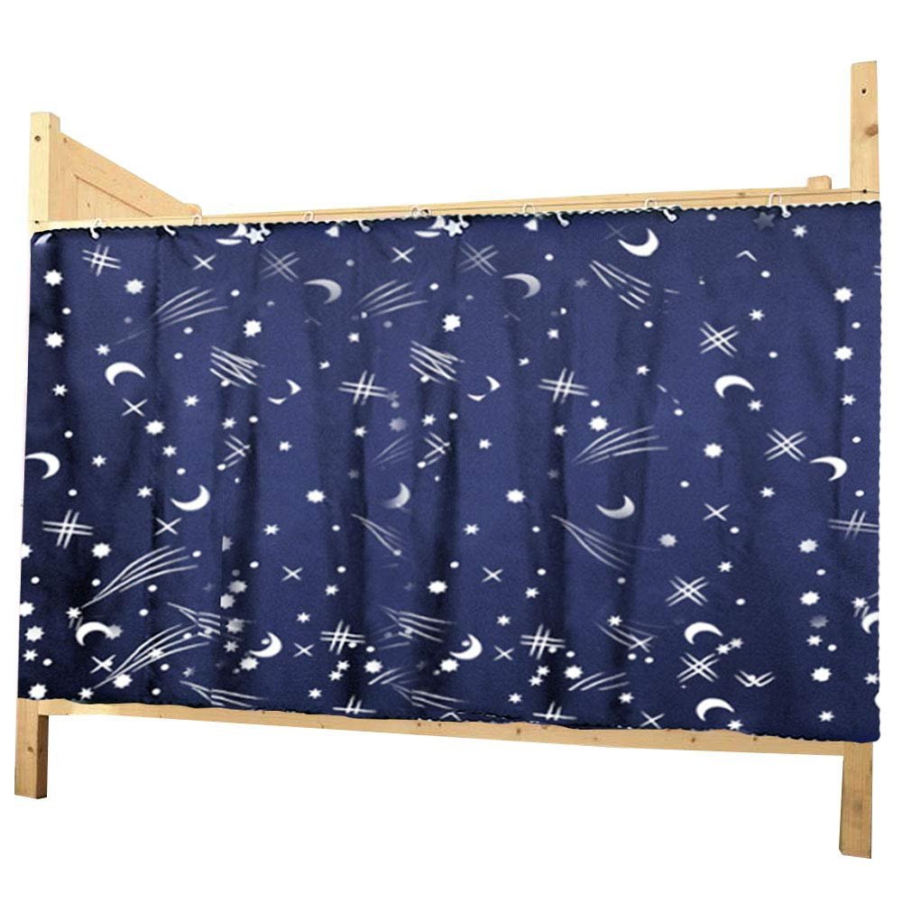 EDITHA Bed Mosquito Nets Bedding Curtain Blackout Cloth Bed Canopy Single Sleeper Bunk Bed Bunk Tent 45.3 x 78.7in