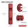 ZCFLYYD Weighted Workout Tube for Functional Training, TPR Fitness Cylinder for Strength & Agility, Portable Full Body Exercise Barbell for Home Gym, Loaded Movement Training, 13LBS view 3