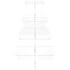 Plymor Clear Acrylic Graduated 4-Tiered Square Display Riser, 16" H x 11.5" W view 1