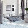 La Pastiche Magnesium Silver Mirror, 29.25" x 25.25", Steel, Natural Wood view 3