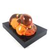 Amore Jewell Contented Pig with Base Fengshui Decoration Ornament Gift for Home & Office (Liuli Crystal Glass) view 3