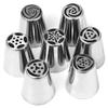 Russian Piping Tips Set, 14pcs Cake Cupcake Decorating Supplies Kit, Tulip Icing Nozzles Flowers Shaped, Frosting Bags and Tips Baking Supplies (1) view 3
