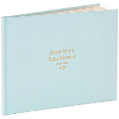 HMK Sweet Boy's Baby Shower Guest Book