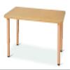 Jonti-Craft 6255JCP251 PurposePlus Rectangle Tables, 24" x 36" view 1