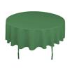 BROWARD LINENS Tablecloth Polyester Round 72 Inch (Kelly Green) view 1