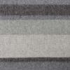 Alpaca Merino Wool Blanket Throw Warm and Soft Multicolor Striped Design Peru (Gray/Steel Blue/Light Green) view 2