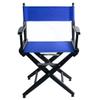 Filmcraft Short Black Frame Director Chairs (Black Frame/Blue Canvas) view 3