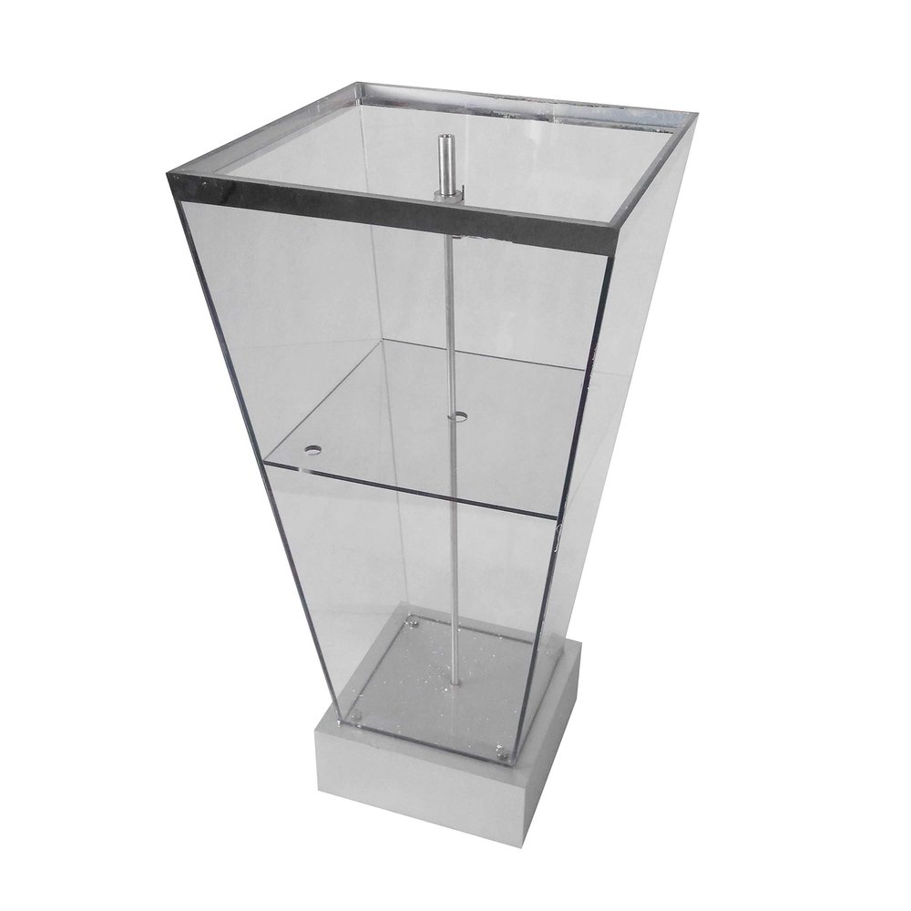 FixtureDisplays Bulk Bin Clear Retail Display Impulse Buy Display Stand Giftware Toy Cosmetics 2196