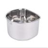 Characin Stainless Steel Dishpan Basin Dish Washing Bowl Bucket Basket Portable Tub Rack (D Shape) view 1
